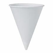Cone Paper Cup Rolled Rim